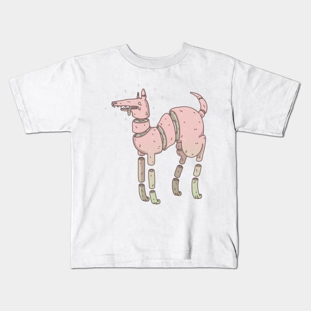 Kiwi Pup Kids T-Shirt by odsanyu